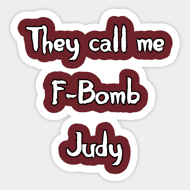 F-Bomb Sticker by Kleiertees